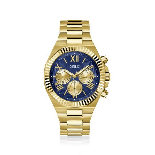 Guess Equity Quartz Multifunction Gold Tone Watch GW0703G6 Watches Guess 