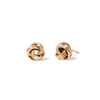 8mm Knot Stud Earrings in 9kt Yellow Gold Earrings Bevilles 