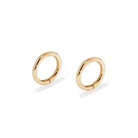 6mm Sleeper Earrings in 9kt Yellow Gold Earrings Bevilles 