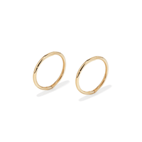 12mm Sleeper Earrings in 9kt Yellow Gold Earrings Bevilles 