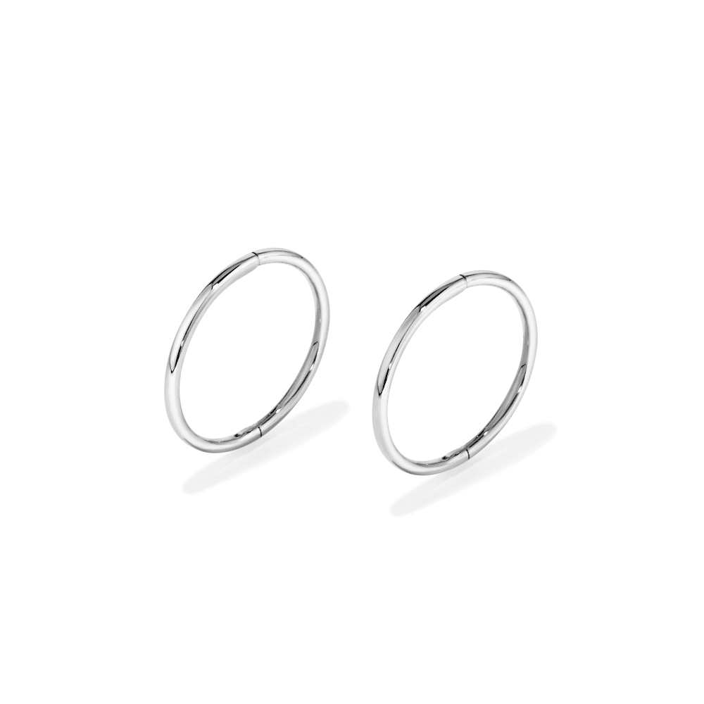 14mm Sleeper Earrings in 9kt Gold Earrings Bevilles 