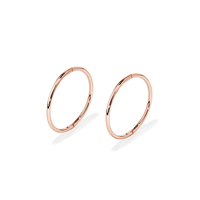 16mm Sleeper Earrings in 9kt Gold Earrings Bevilles 