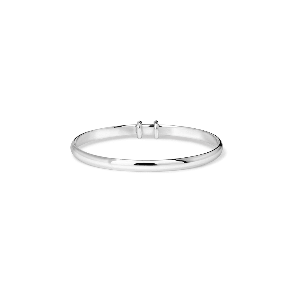 47mm Adjustable Bangle in Sterling Silver Bangles Bevilles 