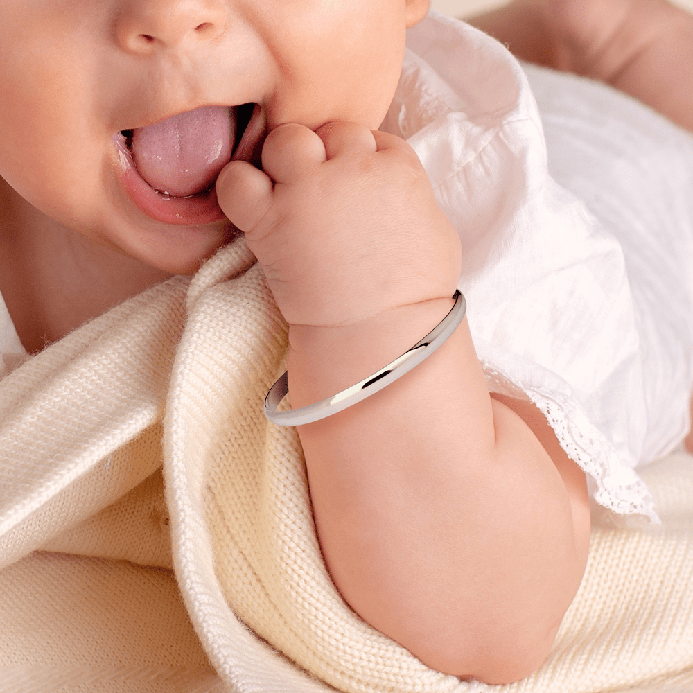 47mm Adjustable Bangle in Sterling Silver Bangles Bevilles 