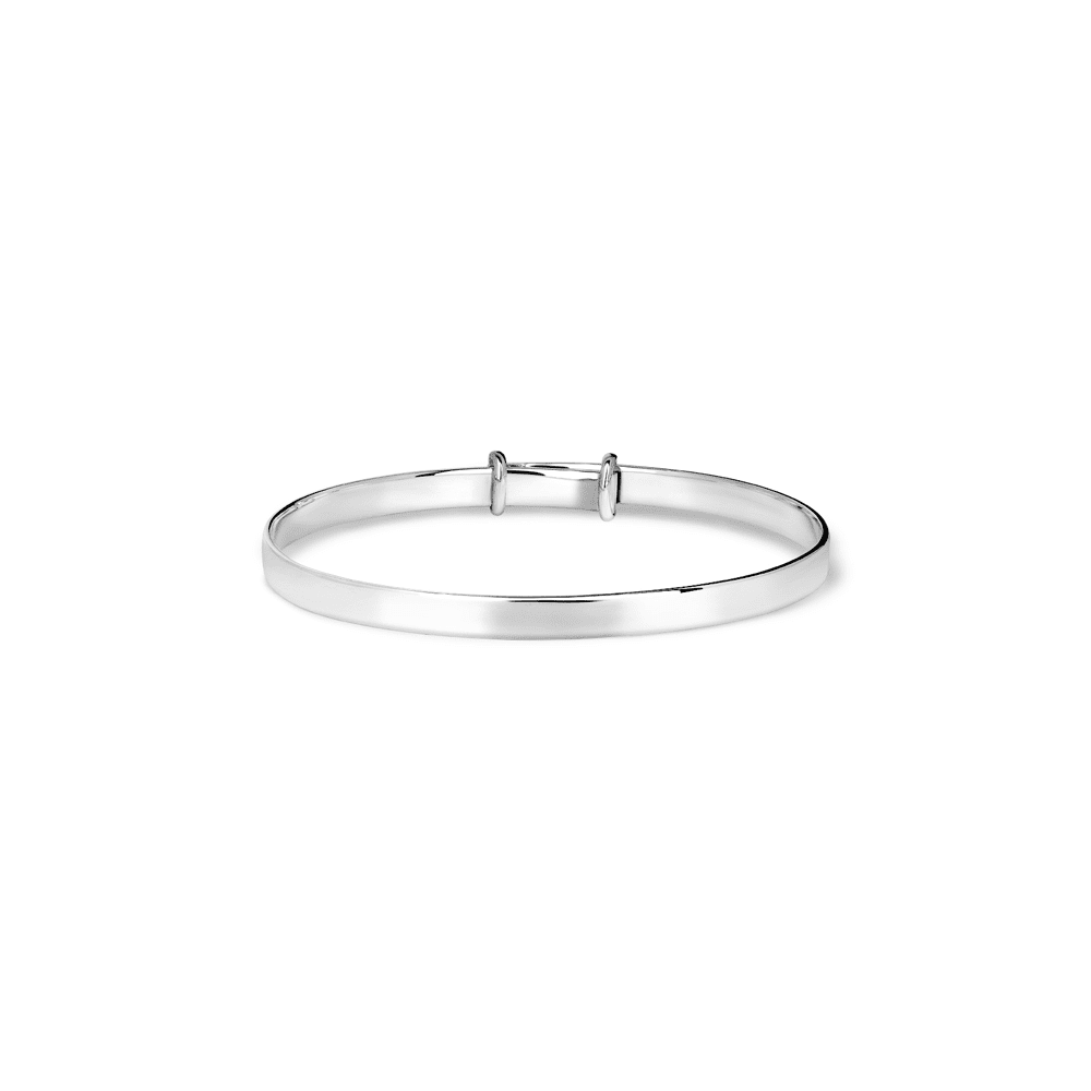 53mm Adjustable Bangle in Sterling Silver Bangles Bevilles 
