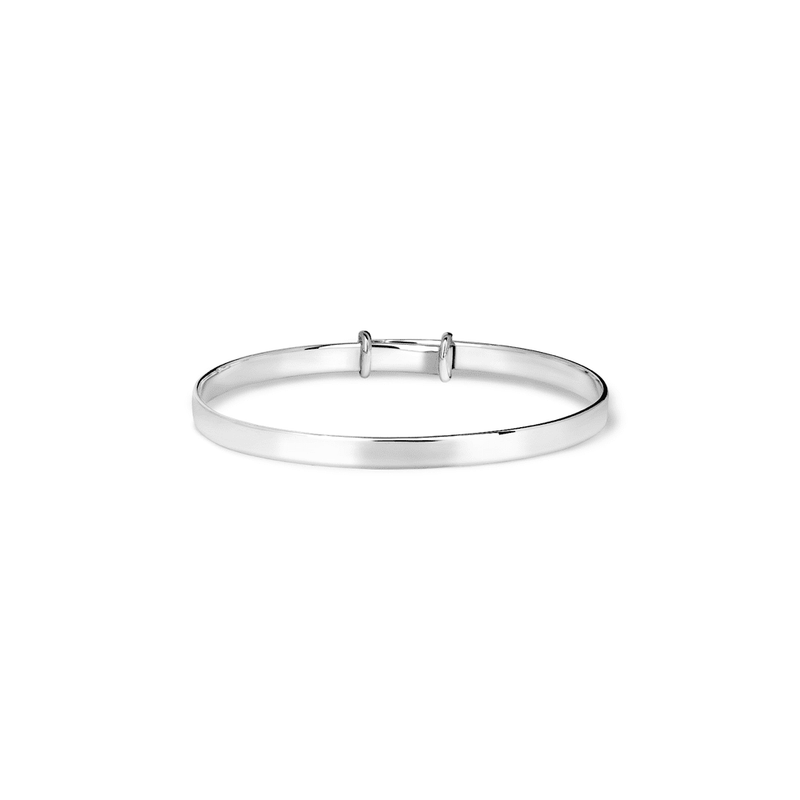 53mm Adjustable Bangle in Sterling Silver Bangles Bevilles 