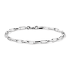 19cm Paperclip Bracelet in Sterling Silver Bracelets Bevilles 
