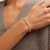 19cm Paperclip Bracelet in Sterling Silver Bracelets Bevilles 