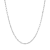 45cm Fine Paperclip Chain in Sterling Silver Necklaces Bevilles 