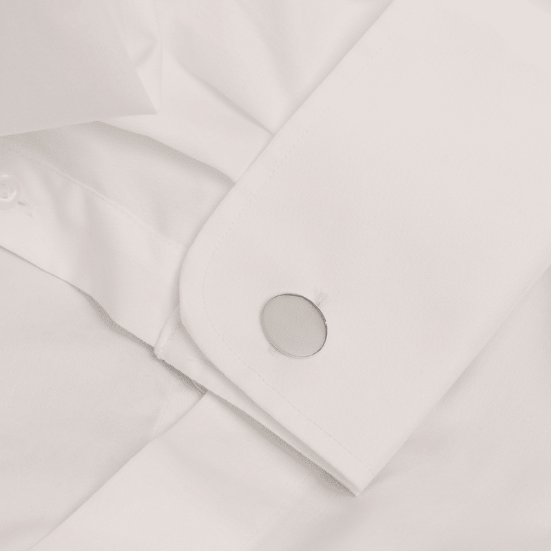 Polished Oval Cufflinks in Sterling Silver Accessories Bevilles 