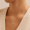 Cross Pendant in Sterling Silver Pendants Bevilles 