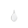 Pebble Pendant in Sterling Silver Pendants Bevilles 