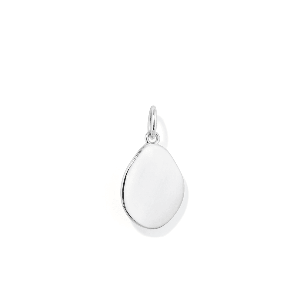 Pebble Pendant in Sterling Silver Pendants Bevilles 