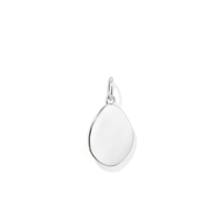 Pebble Pendant in Sterling Silver Pendants Bevilles 