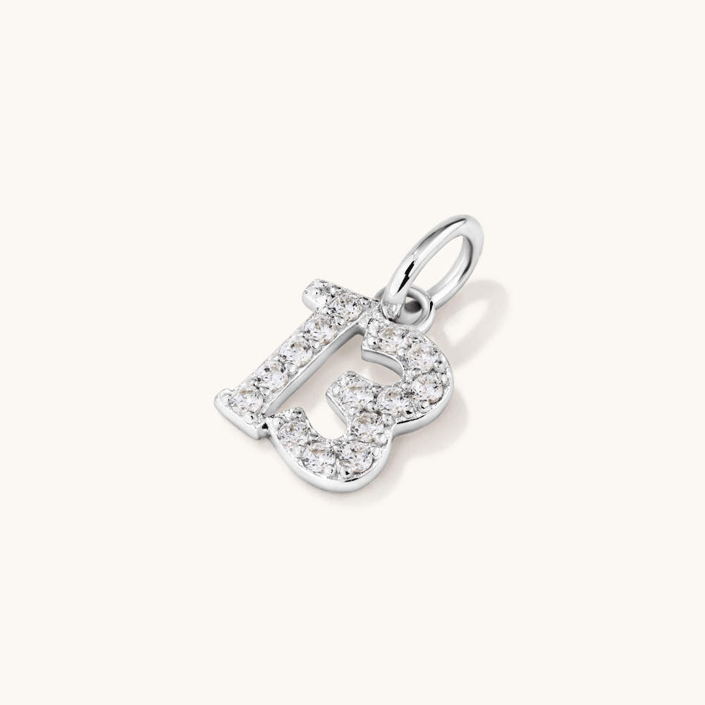 Thirteen Cubic Zirconia Pendant in Sterling Silver Pendants Bevilles 