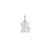 Sixteen Cubic Zirconia Pendant in Sterling Silver Pendants Bevilles 