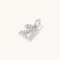 Twenty-One Cubic Zirconia Pendant in Sterling Silver Pendants Bevilles 