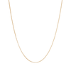 45cm Hollow Belcher Chain in 9kt Yellow Gold Necklaces Bevilles 