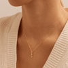 Initial J Pendant with 0.05ct of Laboratory-Grown Diamonds in 9kt Yellow Gold Pendants Bevilles 
