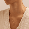 Initial V Pendant with 0.05ct of Laboratory-Grown Diamonds in 9kt Yellow Gold Pendants Bevilles 