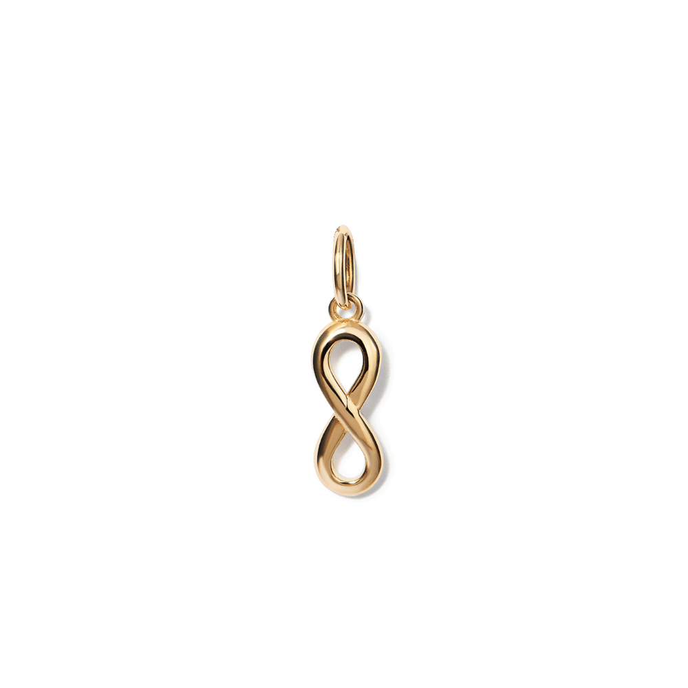 Infinity Pendant in 9kt Yellow Gold Pendants Bevilles 