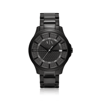 Armani Exchange Men's Black Hampton Quartz Watch AX2464 Watches Bevilles 