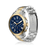 Fossil Men's Grant 2-Tone Quartz Chronograph Watch FS6132 Watches Bevilles 