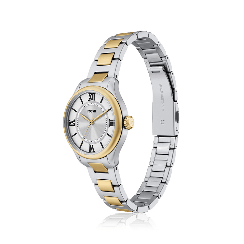 Fossil Ladies Gilmore 2-Tone Quartz Watch ES5422 Watches Bevilles 