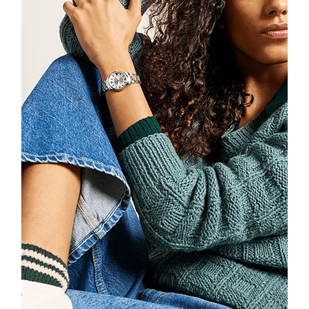 Fossil Ladies Gilmore 2-Tone Quartz Watch ES5422 Watches Bevilles 