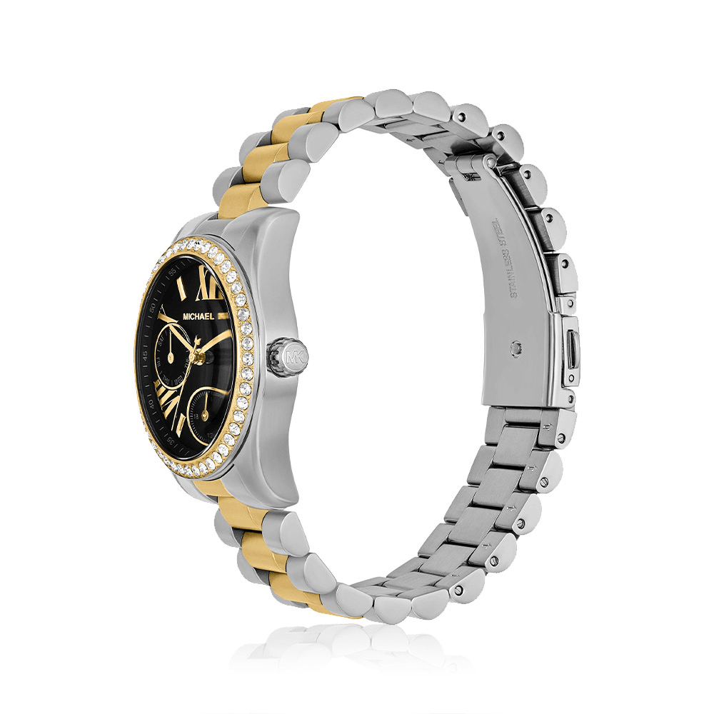 Michael Kors Ladies 2-Tone Lexington Quartz Watch MK4925 Watches Bevilles 
