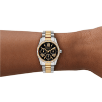 Michael Kors Ladies 2-Tone Lexington Quartz Watch MK4925 Watches Bevilles 