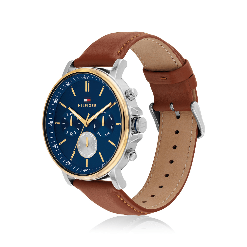 Tommy Hilfiger Men's Tyson Quartz Multifunction Watch 1710703 Watches Bevilles 