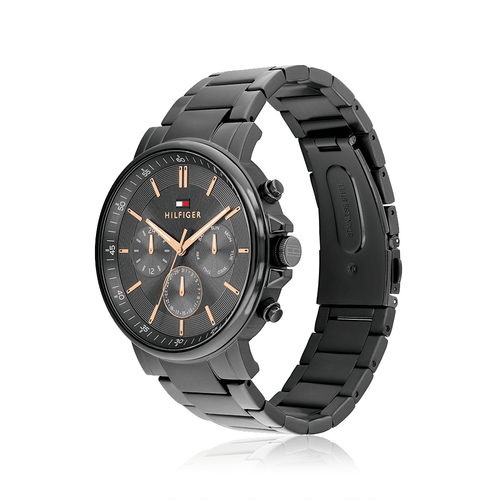 Tommy Hilfiger Men's Tyson Quartz Multifunction Watch 1710711 Watches Bevilles 