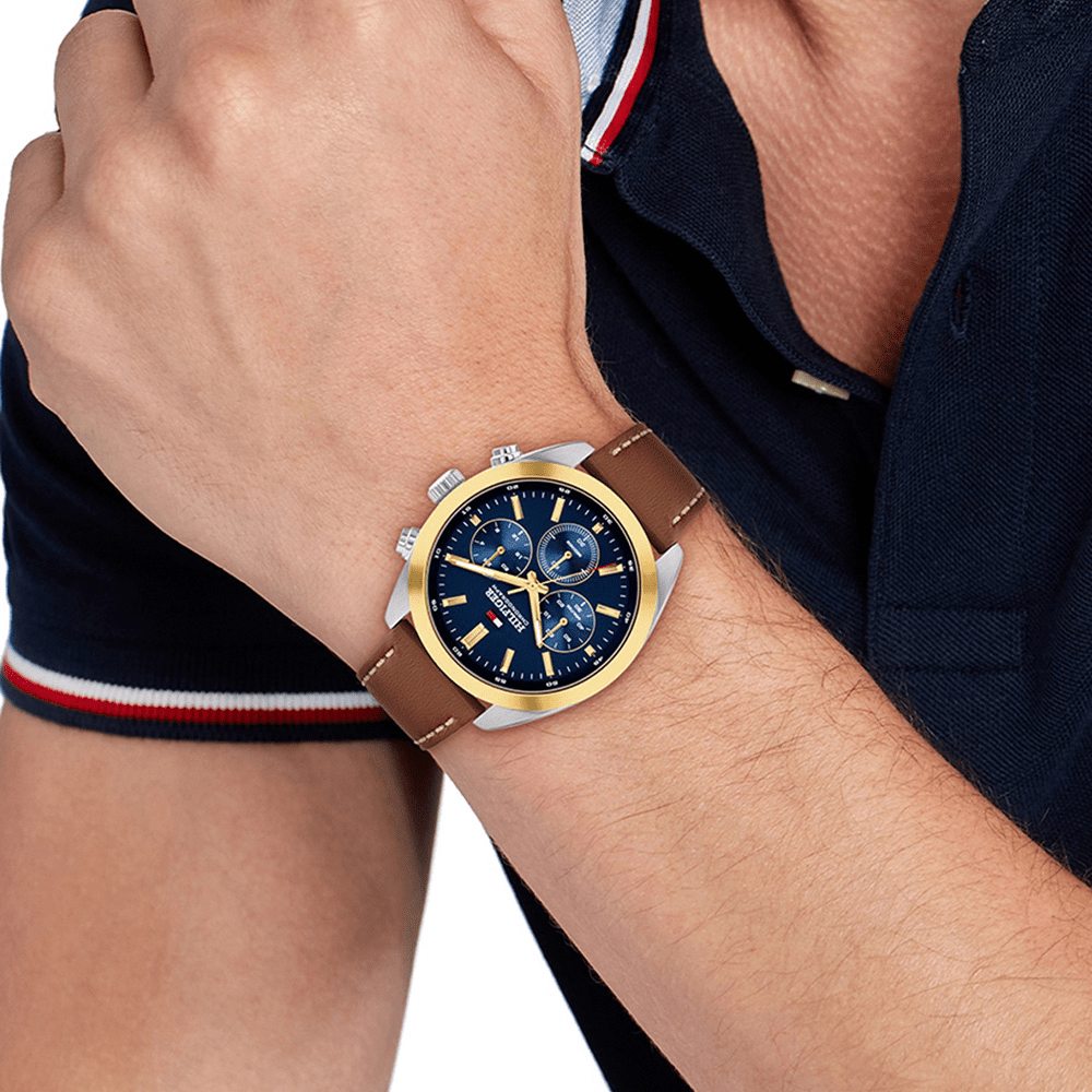Tommy Hilfiger Men's Hudson Quartz Chronograph Watch 1710720 Watches Bevilles 
