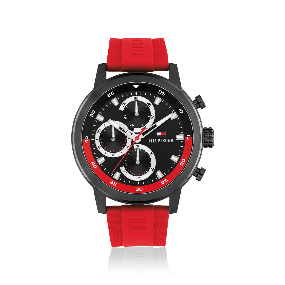 Tommy Hilfiger Men's Rocky Quartz Multifunction Watch 1792178 Watches Bevilles 
