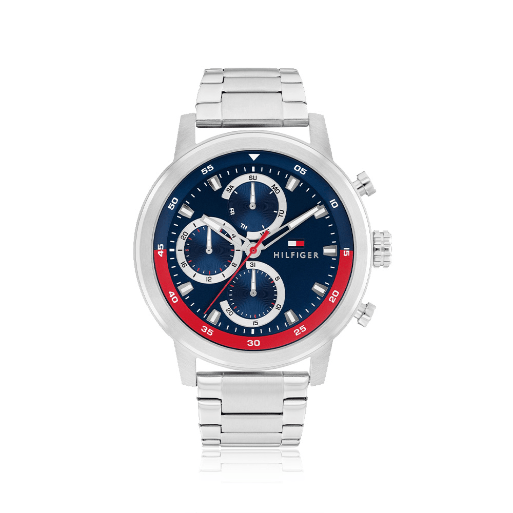Tommy Hilfiger Men's Rocky Quartz Multifunction Watch 1792179 Watches Bevilles 