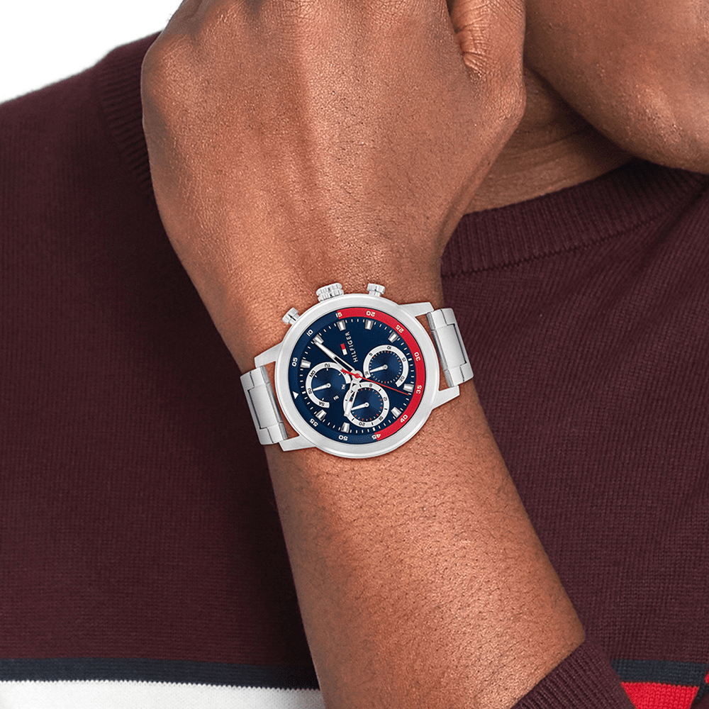Tommy Hilfiger Men's Rocky Quartz Multifunction Watch 1792179 Watches Bevilles 