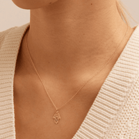 Hamsa Pendant in 9kt Yellow Gold Pendants Bevilles 