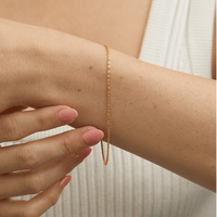 19cm Diamond Cut Singapore Bracelet in 9kt Yellow Gold Bracelets Bevilles 