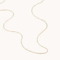 55cm Diamond Cut Cable Chain in 9kt Gold Necklaces Bevilles 