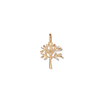 Cubic Zirconia Tree of Life Pendant in 9kt Yellow Gold Pendants Bevilles 