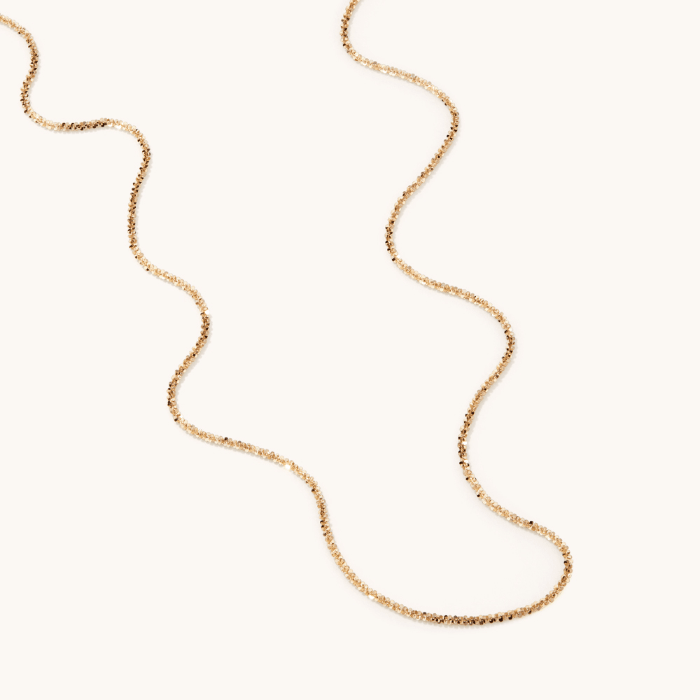 45cm Diamond Cut Singapore Chain in 9kt Yellow Gold Necklaces Bevilles 