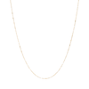 45cm Faceted Singapore Chain in 9kt Yellow Gold Necklaces Bevilles 
