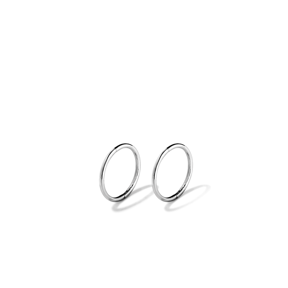 10mm Sleeper in Sterling Silver Earrings Bevilles 