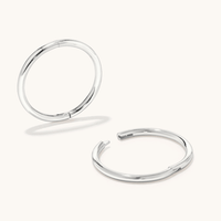 10mm Sleeper in Sterling Silver Earrings Bevilles 