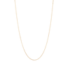 55cm Paperclip Chain in 18kt Gold Plated Sterling Silver Necklaces Bevilles 