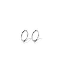 8mm Twist Sleeper in Sterling Silver Earrings Bevilles 
