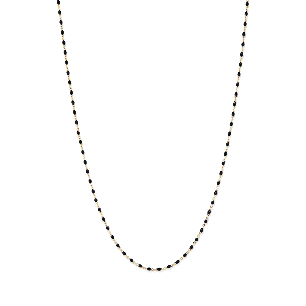 45cm Beaded Necklace in 18kt Fine Gold-Plated Sterling Silver Necklaces Bevilles 