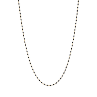 45cm Beaded Necklace in 18kt Fine Gold-Plated Sterling Silver Necklaces Bevilles 