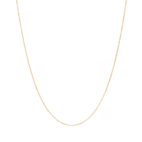 55cm Diamond Cut Singapore Chain in 9kt Yellow Gold Necklaces Bevilles 